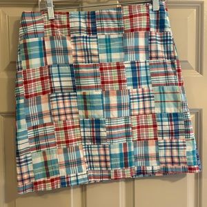 Talbots 19 in skirt.  Plaid size 10P